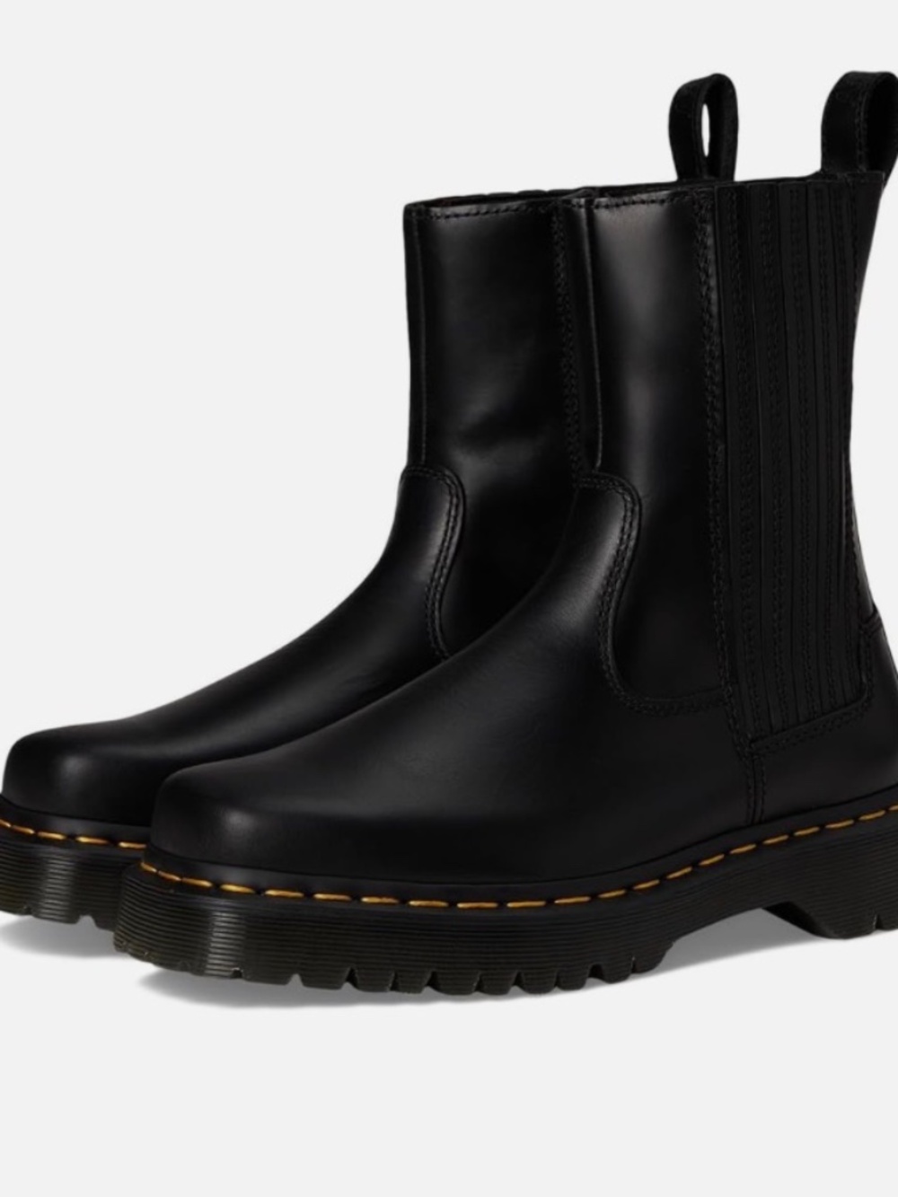 Dr.Martens Amaayah lo leather Bec pull-on boots US 6